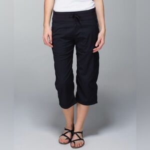 Lululemon Studio Crop Black Size 6